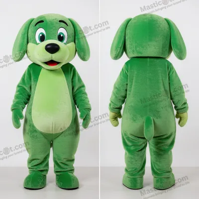 Immagine prodotto di Costume MASTICOT da cane verde giocoso