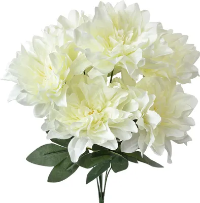 Immagine prodotto di Fiore artificiale Clayre & Eef 49 cm in plastica bianca