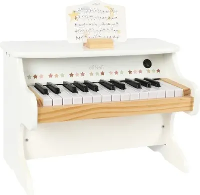 Produktbild von eliNeli Kinderklavier aus Holz - weiß