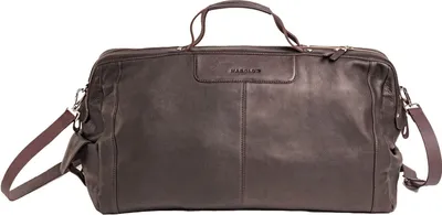 Produktbild von HAROLD'S Leder Reisetasche Country Framebag Travelbag Brown dunkelbraun