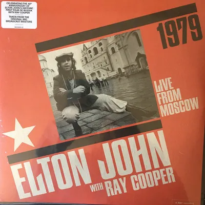 Image de Elton John - Live From Moscow-Black (2 LP)