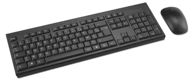 Obrázok produktu pre Bezdrôtová klávesnica a myš, USB, 2,4 GHz, rozlíšenie 1200 DPI