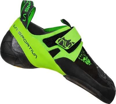 Image de Skwama Vegan, Escalade, Homme, Chaussures, K00E24 Noir/Flash Green, 42 - La Sportiva