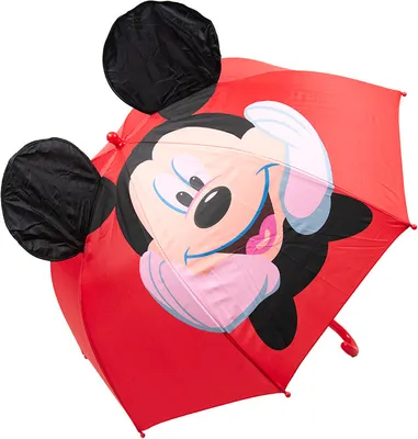 Produktbild von Kinderschirm | Regenschirm | Schirm | Ø 71 cm | Maus | Rot