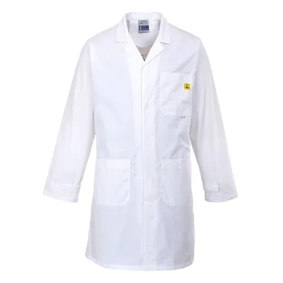 Produktbild von Portwest AS10 Antistatik ESD Kittel White Gr. XXXL