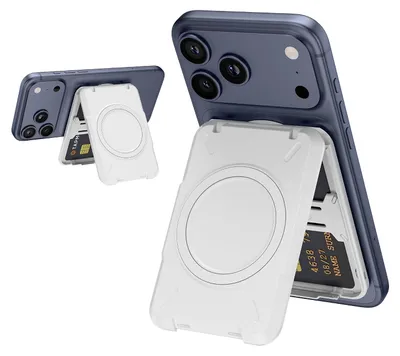 Immagine prodotto di Portafoglio magnetico per telefono con tecnologia RFID e compatibile con MagSafe per iPhone