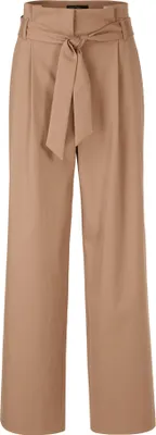 Produktbild von Marc Cain Palazzo-Hose WICHITA mit weitem Bein, Paperbag-Bund und Bindegürtel