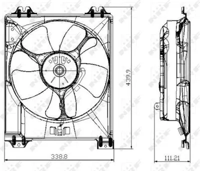 Obrázek produktu pro Ventilátor, chlazení motoru