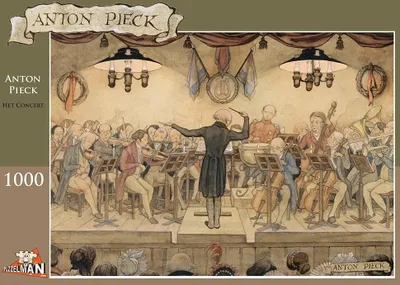 Immagine prodotto di Puzzle di Anton Pieck, "L'Orchestra" (1000 pezzi)
