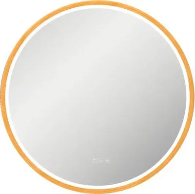 Produktbild von form&style LED-Spiegel SABA Ø 80 cm holzdekor IP 44