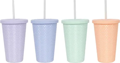 Image de Svenska Living Gobelet Diamant 500 ml avec paille