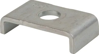 Produktbild von 100 Stück - Sicherungsklammer M10 40/60 verzinkt : 40/60 M10 Größe: 40/60 M10