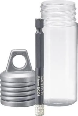 Immagine prodotto di kwb 500308 - Uno/una - Trapano - Vetroceramica - Granito - Vetroceramica dura - Marmo - Rivestimento in Vetroceramica morbida - Pietra - Piastrella - Nero - 4 cm - 8 cm (500308)