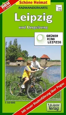 Produktbild von Radwanderkarte Leipzig und Umgebung