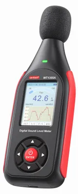 Produktbild von Wintact WT1355 Schallpegelmessgerät, Schall- und Geräuschpegelmessgerät, SPL-Mes