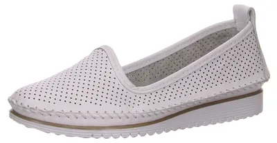 Produktbild von Andrea Conti Ballerina in weiss/weiss kombi, Gr. 36