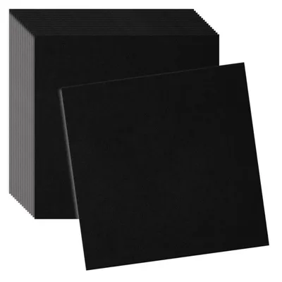 Produktbild von Verdico | 3D Deckenpaneele Polystyrol Schwarz | Deckenverkleidung | Dekorative Paneele Für Wohnzimmer, Schlafzimmer | 50 x 50 cm | 16 Stück