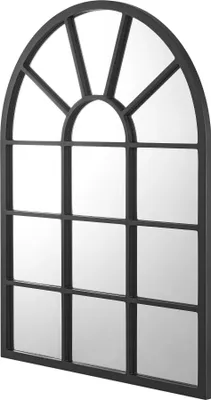 Obrázok produktu pre In And OutdoorMatch Zrkadlo Vikkie - MDF - 80x60 cm - čierna