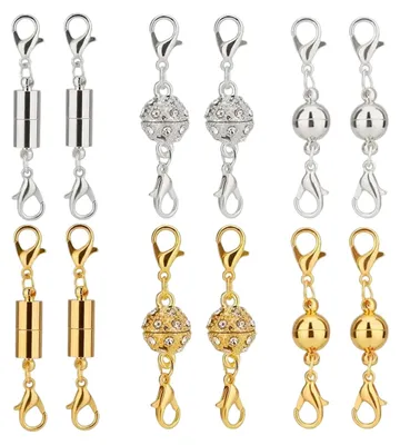 Productafbeelding van Magnetische sluitingen, 12 stuks voor armbanden en kettingen