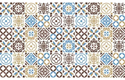 Produktbild von Möbeldekorationsaufkleber – Klebeaufkleber für Küche und Wohnzimmer – 60 Zementfliesenaufkleber für Patriciana-Möbel – 60 Aufkleber 10 x 10 cm