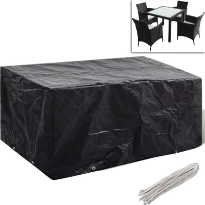 Produktbild von vidaXL Gartenmöbel-Abdeckung 8 Ösen 180x140x90 cm