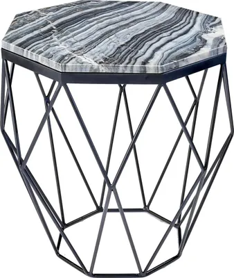 Image de Table basse 50 cm en marbre, design moderne pour le salon - ACHETER MAINTENANT