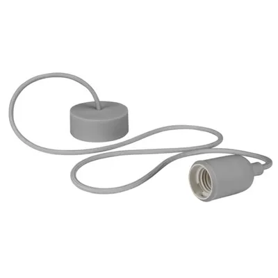 Produktbild von Graue Vellight-Pendelleuchte mit verstellbarem Kabel