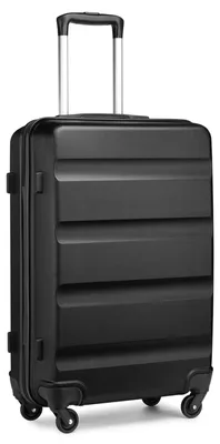 Produktbild von Hartschalenkoffer - Trolley-Koffer - 60 cm - TSA-Schloss - Leise 360°-Rollen - Schwarz