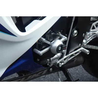 Produktbild von Montagekit LSL Crash Pad® silber für Suzuki GSX-R 600 / 750 ccm Bj. 2006 - 2010
