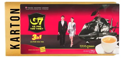 Produktbild von Trung Nguyen Legend G7 Kaffee Ca Phe Hoa Tan Instant Kaffee 3in1 24x336g