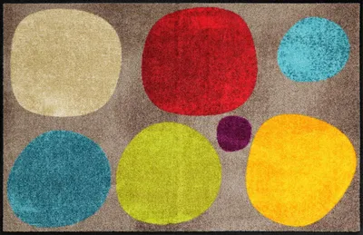 Produktbild von Salonloewe BROKEN DOTS Fußmatte Wohnmatte 75 x 120 cm