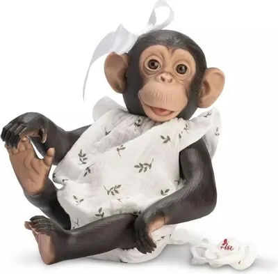 Obrázek produktu pro Španělská opička Lola v listnatém rampouchu 32cm