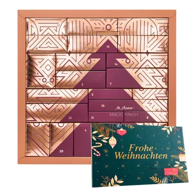 Produktbild von 2er Weihnachtskalender Set - M. Asam MAGIC FINISH Adventskalender 2026 Beauty Frauen + Asam Tisch-Adventskalender, Advent Kalender Frau
