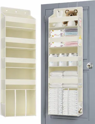 Produktbild von Hängeorganizer Tür, beige, platzsparend, langlebiges Material, für Kinderzimmer