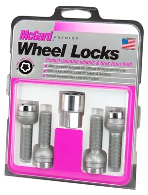 Produktbild von McGard Kugelbolzen-Set 4 Stück Original E080 für Leichtmetallräder