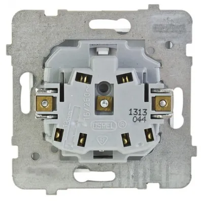 Immagine prodotto di OSPEL Presa singola senza messa a terra Bianco da incasso GP-1G/M/00 As