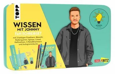Obrázok produktu pre Zvedavosť s Johnny: Sada na písanie pre fanúšikov