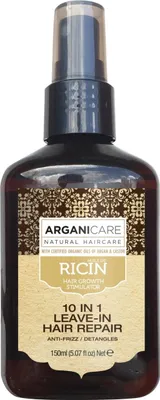 Produktbild von Arganicare 3701120001263, Haaröl, 150 ml, Unisex, Arganöl, Aqua (Water), Propylene Glycol, Argania Spinosa (Argan) Kernel Oil, Cetyl Alcohol, Stearyl..., 1 Stück(e)