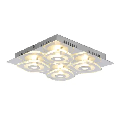 Obrázok produktu pre LED nástenné a stropné svietidlo / strieborné