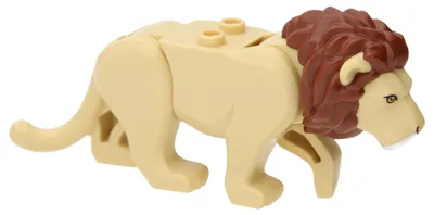 Zdjęcie produktu dla LEGO Lew – Beżowy (bb0787c04pb02) – nowy