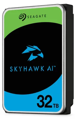 Immagine prodotto di Seagate SkyHawk AI - Disco rigido - 32 TB - interno - 3,5" (8,9 cm)