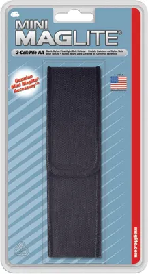 Produktbild von MAGLITE Zubehör AM2A056 Nylon-Gürtelhalter für Mini Maglite AA schwarz
