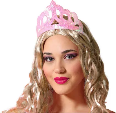 Produktbild von Stirnband Rosa Prinzessin Polyester