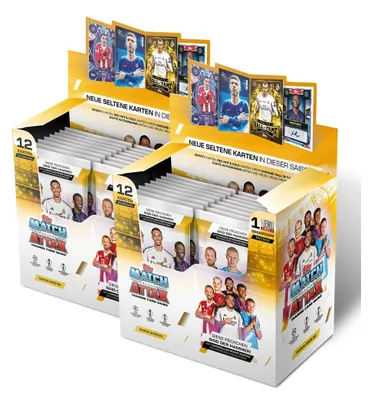 Immagine prodotto di Topps - Match Attax Champions League 2025/26 - Figurine - 2 espositori (64 bustine)