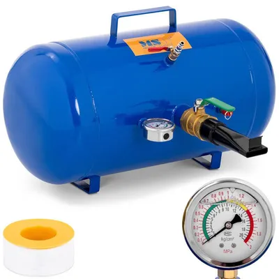 Productafbeelding van Bandenvuller druktank met 6-8 bar manometer en een inhoud van 38,5 liter