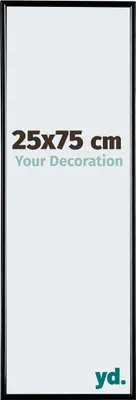 A product image for a picture frame with text overlays indicating size and branding.