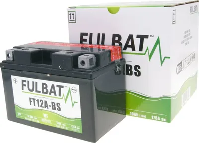 Produktbild von Batterie Fulbat FT12A-BS MF wartungsfrei