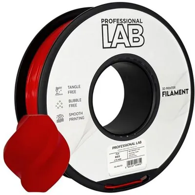 Produktbild von Filament PLA rot Prof. Lab 1,75 mm 1000 g
