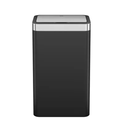 Produktbild von EKO - EcoNova Resin Sensor Abfalleimer 50 Liter - Schwarz