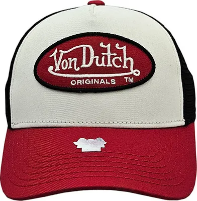 Produktbild von Von Dutch Originals Trucker Cap Boston white/red